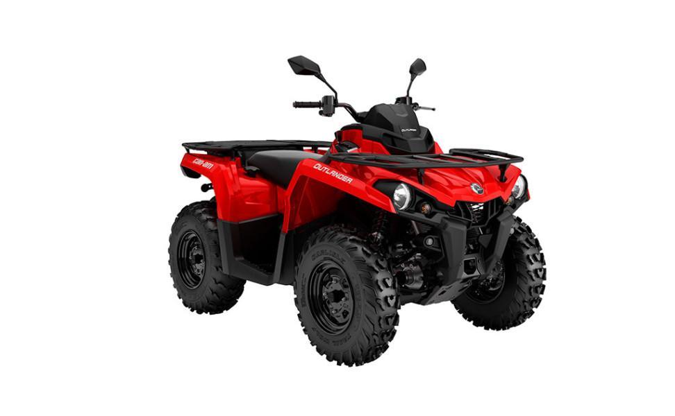 Can-Am Outlander Viper Red